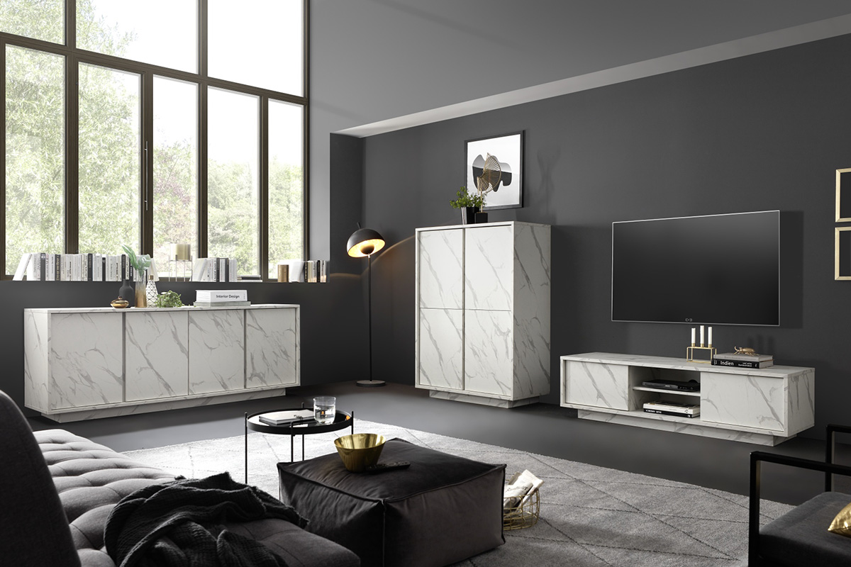 Carrara Komoda 4-drzwiowa